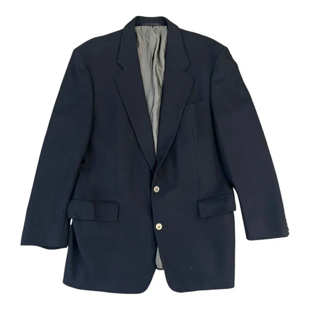 Ermenegildo Zegna Sport Coat Wool & Cashmere Blazer Windsor 42